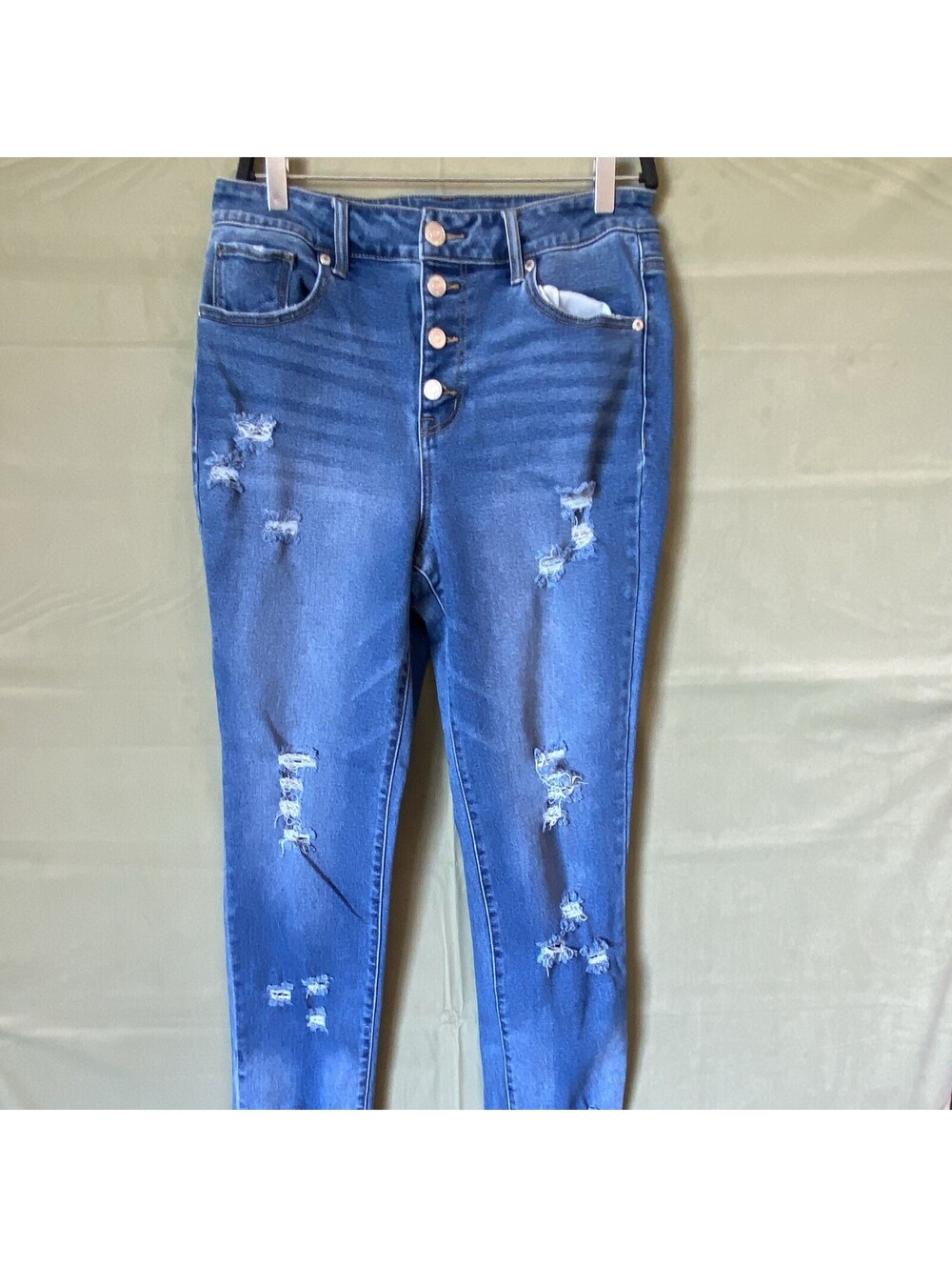 Maurices Women's Blue Jeans High Rise Size 12 Regular